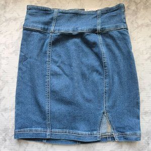 Junior's SO Front-Slit Mini Skirt NWT size 5